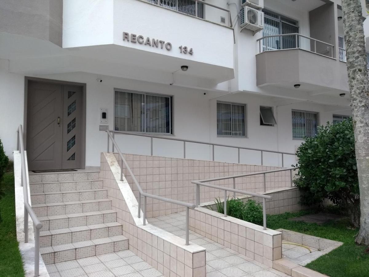 Apartamento Apto Na Praia De 1 Dormitorio Com Vista Pro Mar A Poucos Passos Da Areia Florianópolis Exterior foto