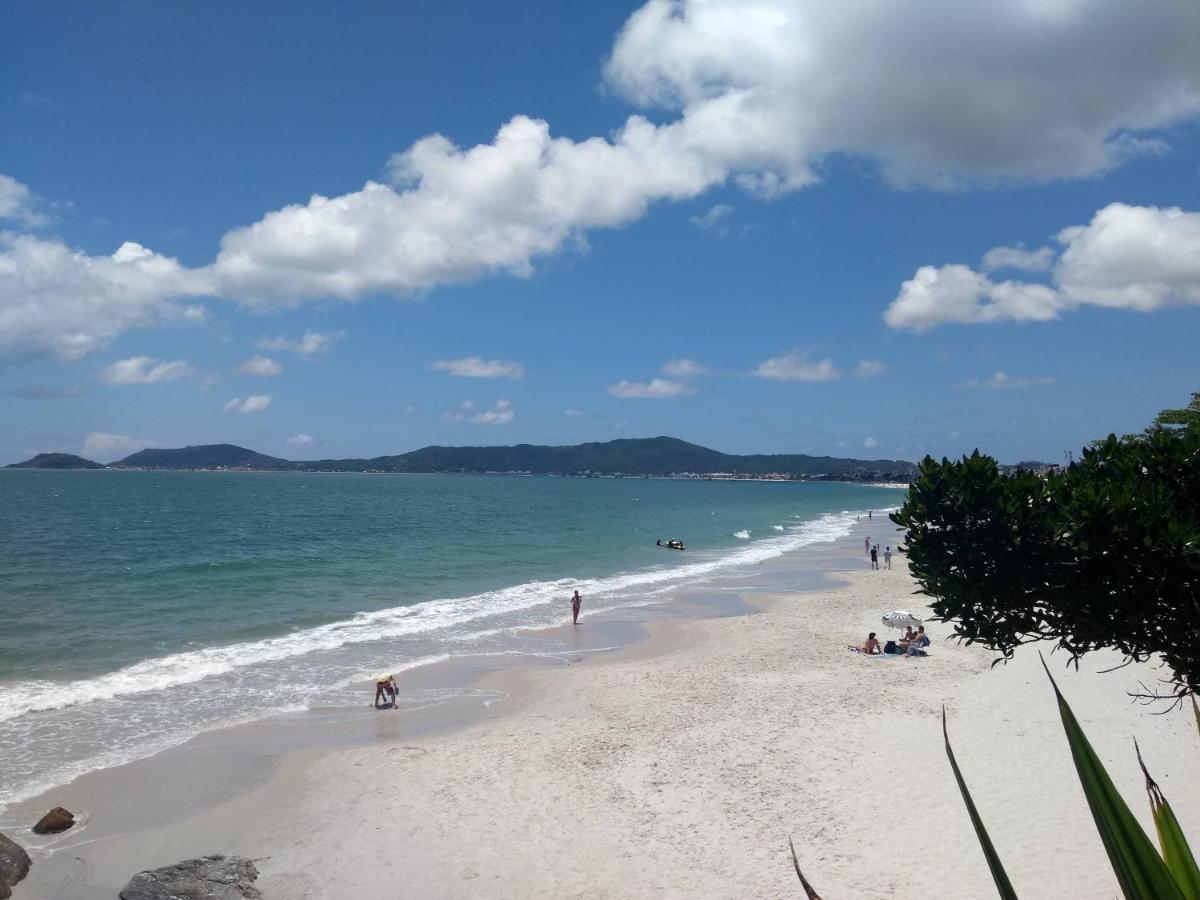 Apartamento Apto Na Praia De 1 Dormitorio Com Vista Pro Mar A Poucos Passos Da Areia Florianópolis Exterior foto