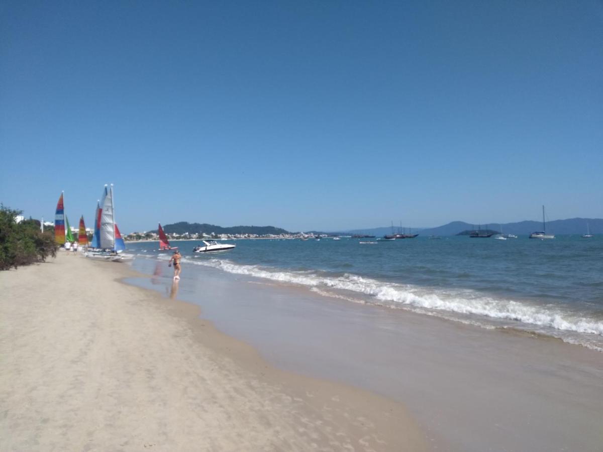 Apartamento Apto Na Praia De 1 Dormitorio Com Vista Pro Mar A Poucos Passos Da Areia Florianópolis Exterior foto